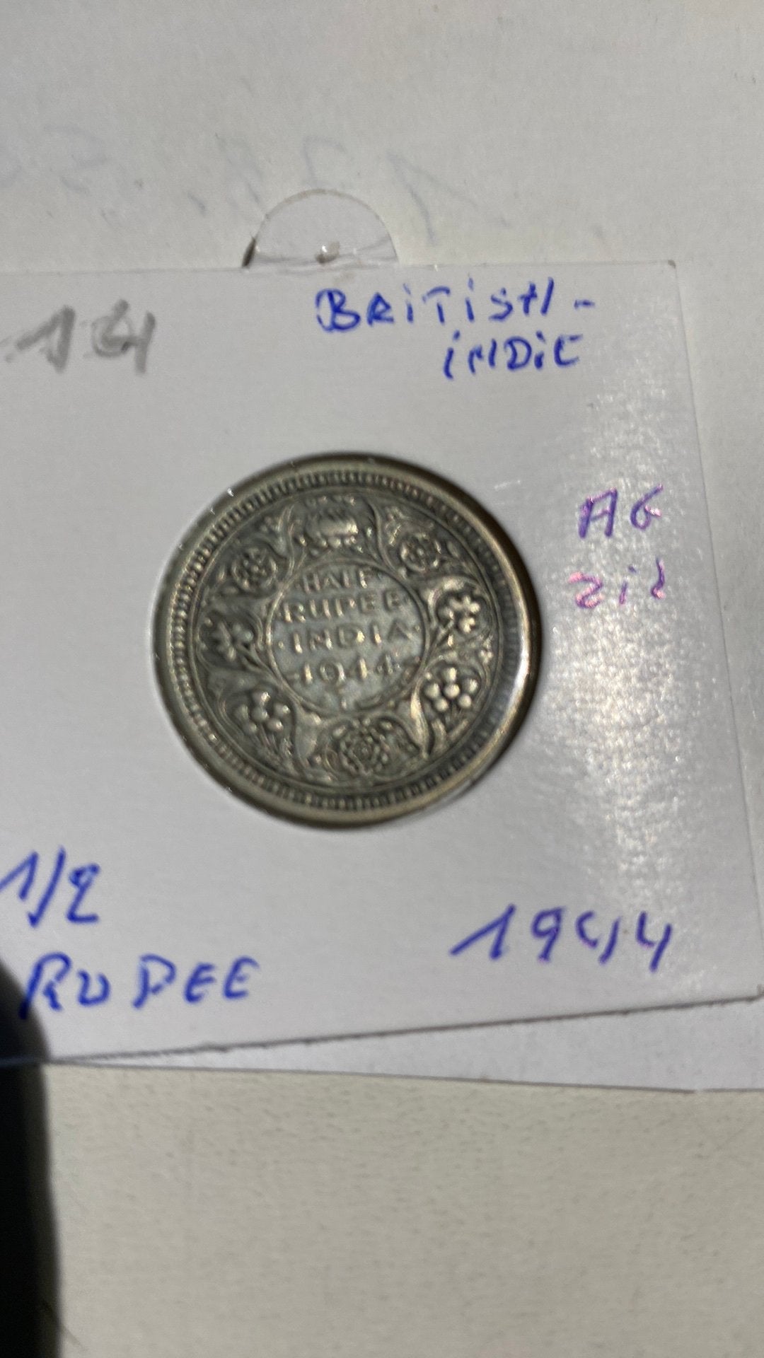 Zilver munt British India, Verzenden, Zilver