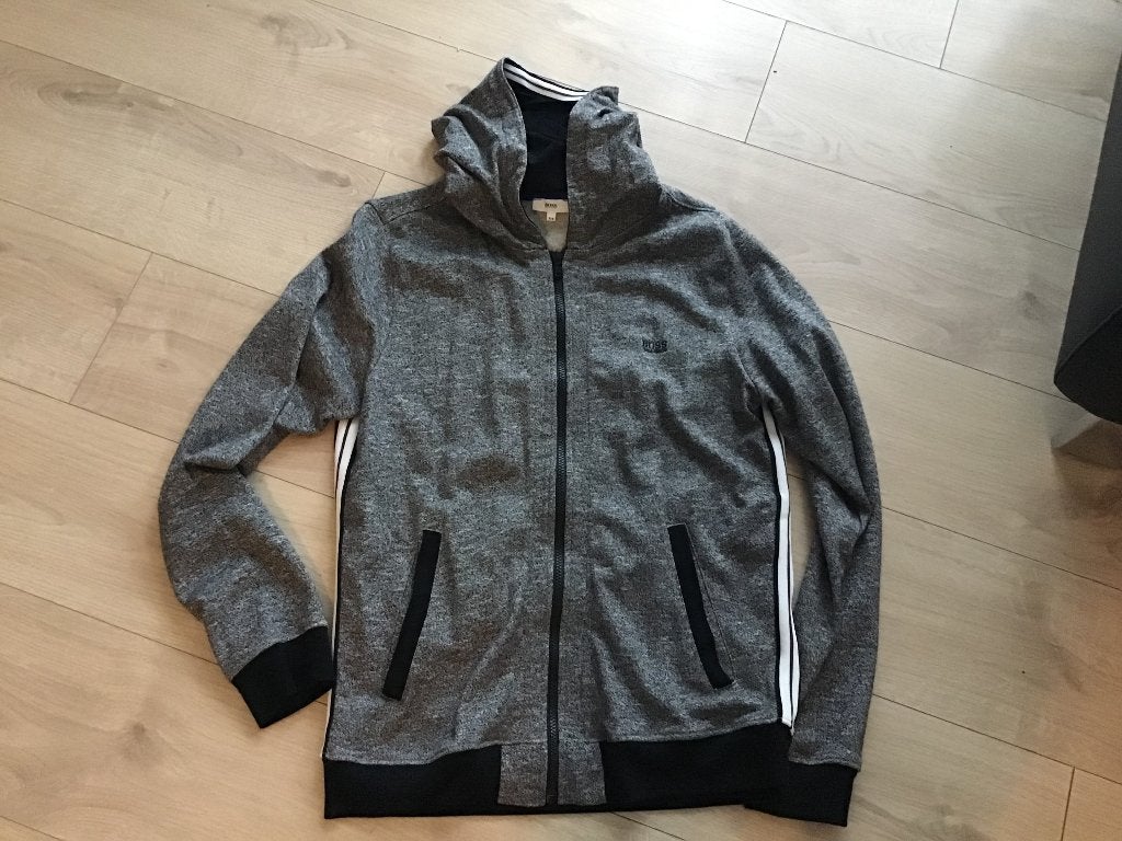 Hoodie, sweater met rits Hugo Boss, Kinderen en Baby's, Kinderkleding | Maat 176, Ophalen, Jongen of Meisje, Trui of Vest, Nieuw