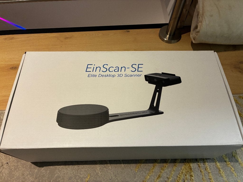 Einscan-SE 3D-scanner, Ophalen, Einscan, Overige typen, MacOS