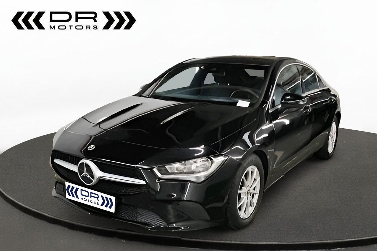 Mercedes-Benz CLA 180 CLA 180 COUPE, https://public.car-pass.be/vhr/4e46090e-6087-4dcb-9106-9fea0e19c47e, 4 cilinders, Zwart, Lederen bekleding