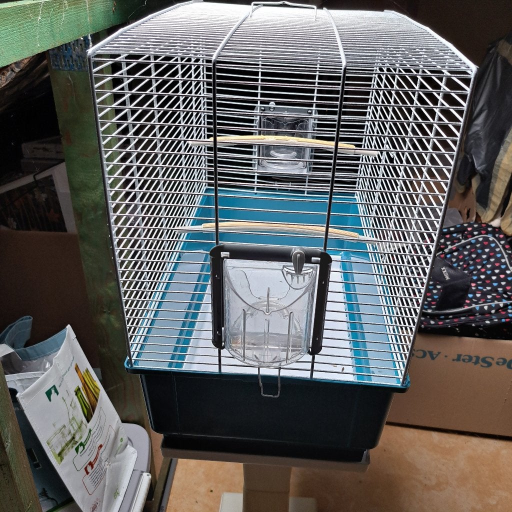 Vogelkooi, Ophalen, Zo goed als nieuw, Kunststof, Vogelkooi