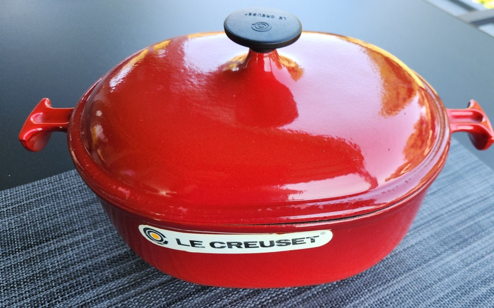 Cocotte le CREUSET, en fonte émaillée., Maison & Meubles, Cuisine | Casseroles & Poêles, Enlèvement, Fonte, Cocotte, Le Creuset