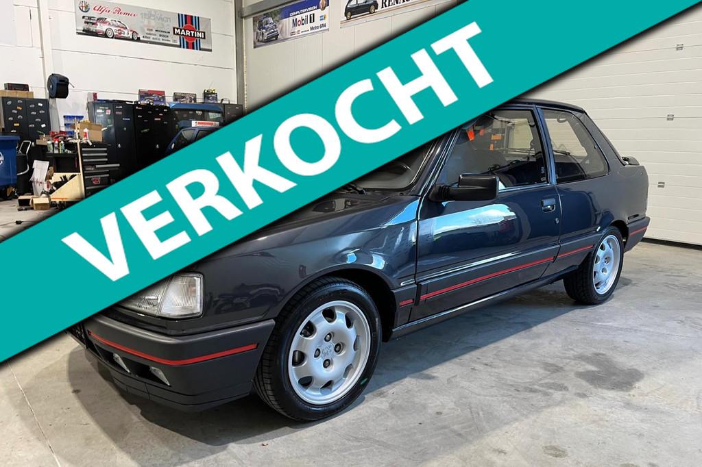 Peugeot 309 1.9 GTI bj 1993, Autos, Argent ou Gris, Achat, Boîte manuelle, 96 kW