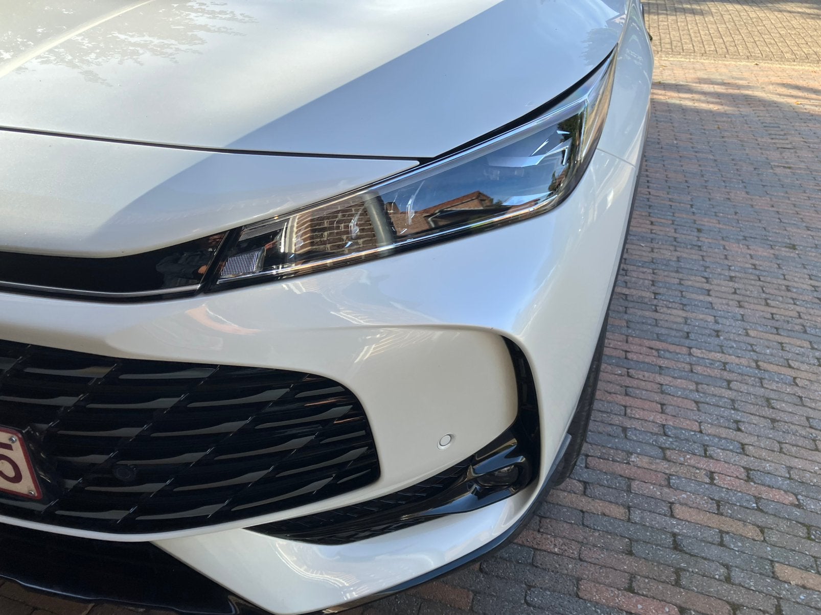NIEUW MG HS 2025-2026 Linker voorlicht Lees info, Auto's, Wit, 1500 cc, Particulier, Kunstmatig leder