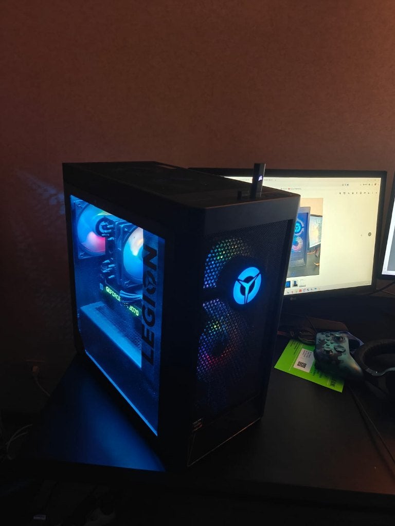 Lenovo Legion T5 26AMR5 90RC019VMH gaming PC, Ophalen, Zo goed als nieuw