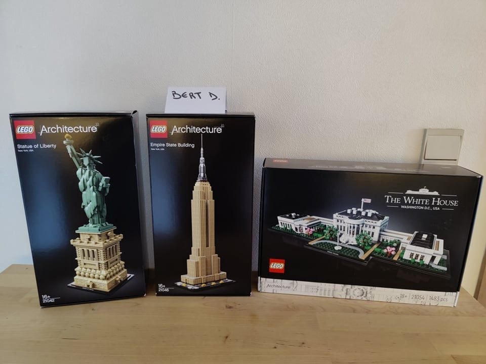 Lego - Empire State Building - Vrijheidsbeeld - nieuw, Kinderen en Baby's, Speelgoed | Duplo en Lego, Lego, Nieuw, Architecture