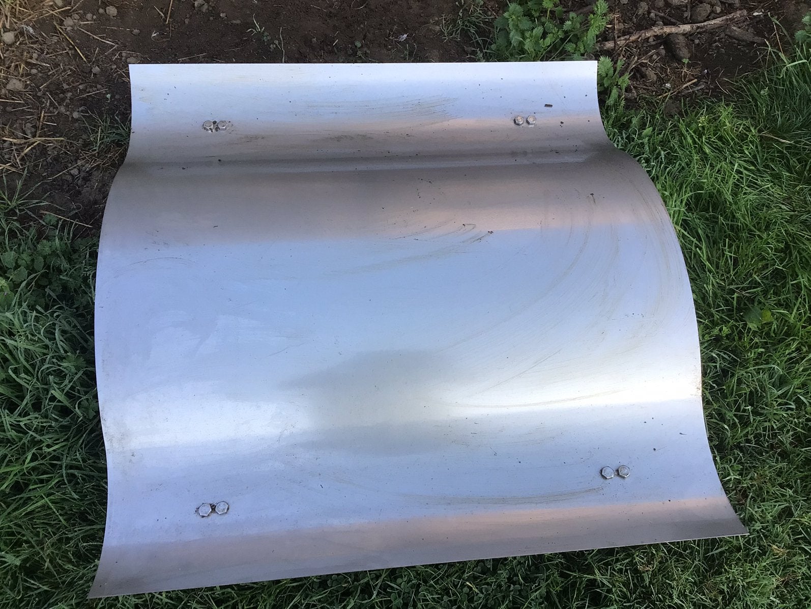 Afdekplaat schouw, Ophalen, Zo goed als nieuw, Inox