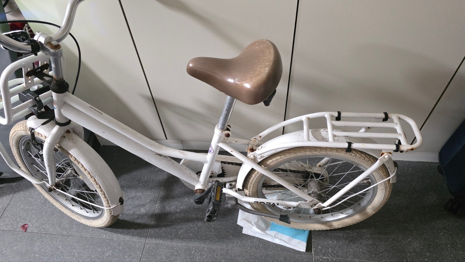 Witte Transportfiets 20 inch (6-8 jaar) – Popal Daily Dutch, Fietsen en Brommers, Ophalen