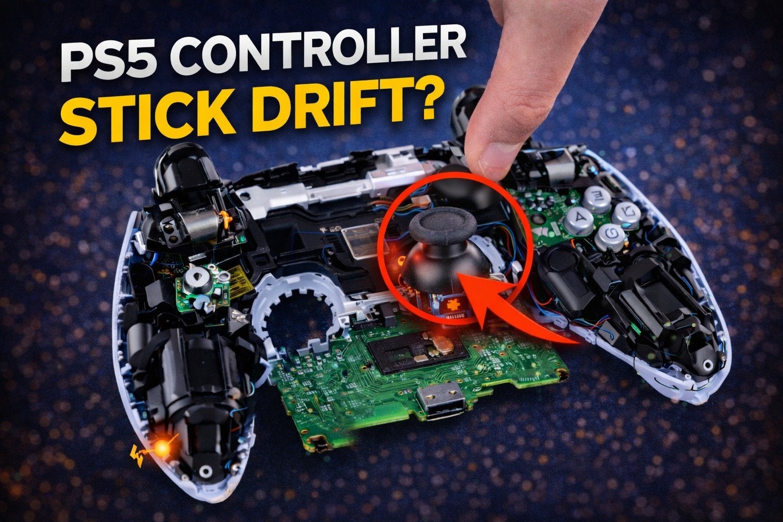 stick drift repair, Ophalen