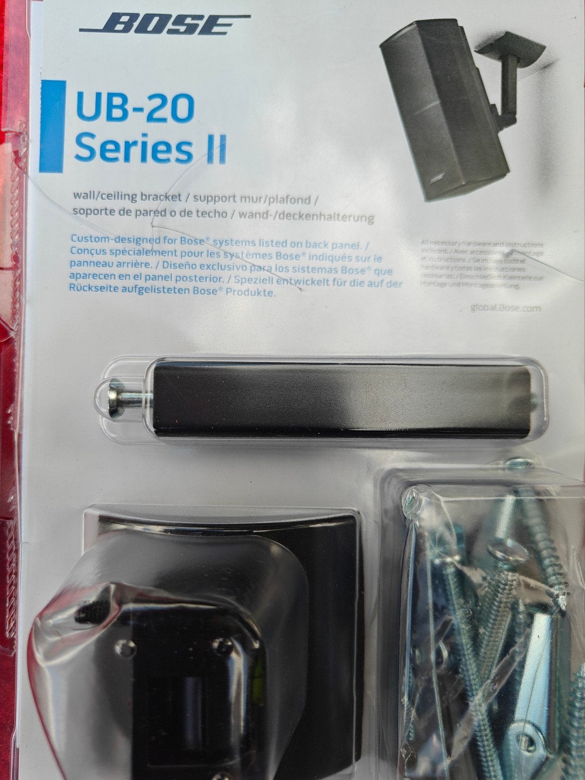 Bose UB -20 muur beugels 2x nieuwe, Ophalen of Verzenden