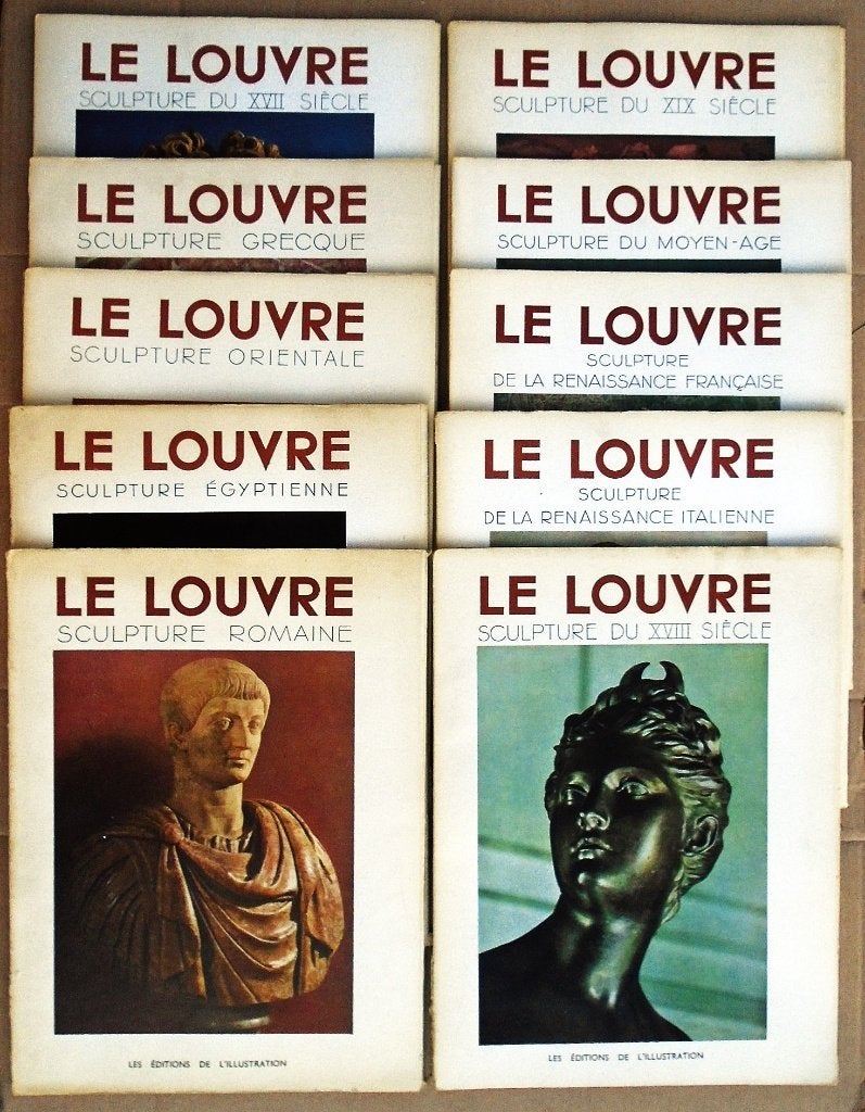 La Sculpture au Musée du Louvre - [1934] - auteurs divers, Enlèvement ou Envoi, Utilisé, Diverse auteurs