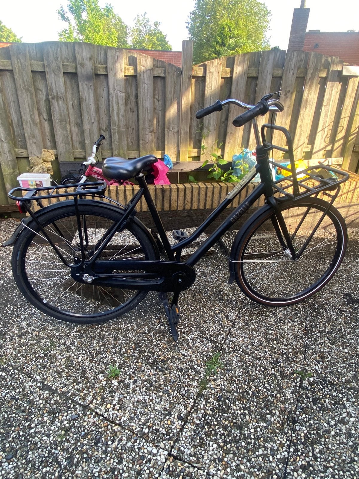 Gazelle damesfiets, Ophalen, Terugtraprem, Versnellingen, Zo goed als nieuw