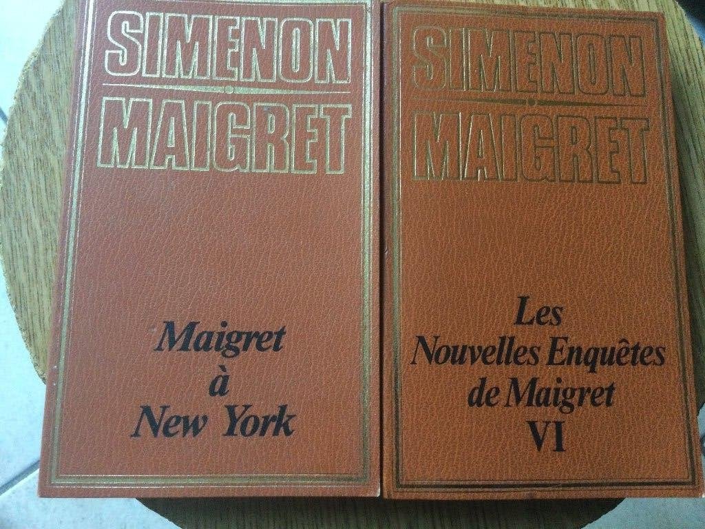 SIMENON MAIGRET:"A NEW YORK-ENQUETES DE MAIGRET VI, Enlèvement ou Envoi, GEORGE SIMENON