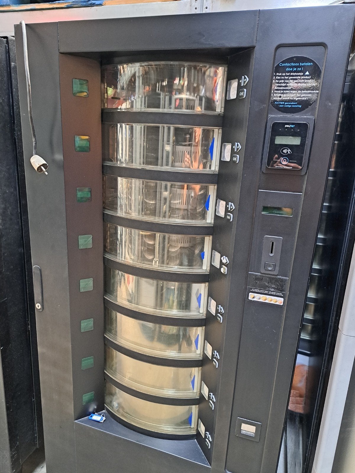 Zuivel / fruit automaat gekoeld incl. Pin module, Collections, Machines | Autre, Enlèvement