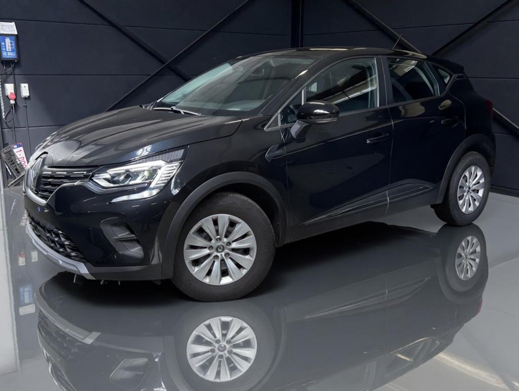 Renault Captur 1.0 benzine, bj2020, 42.000km. 1j garantie, Auto's, Renault, Stof, Euro 6, Zwart, Bedrijf