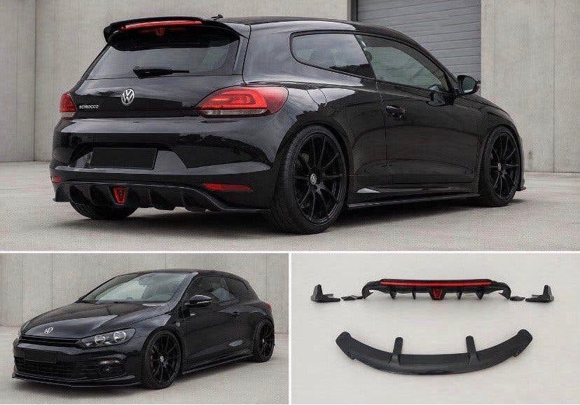 VW SCIROCCO HAUTE BRILLANCE 2009/2014, Neuf, Arrière, Volkswagen, Haillon arrière