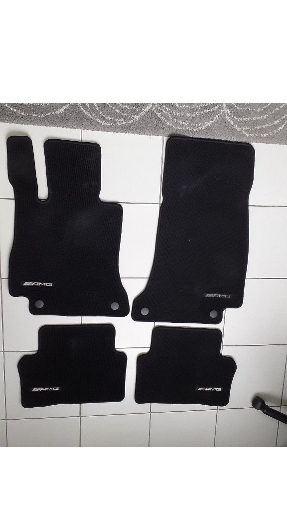 Mercedes-Benz AMG tapis de sol en velours – Set de 4, Enlèvement, Comme neuf