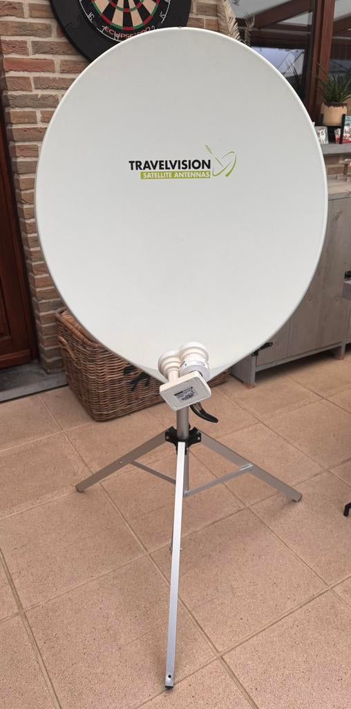 Satellietschotel Travel vision R7 volautomatische schotel, Ophalen, Zo goed als nieuw