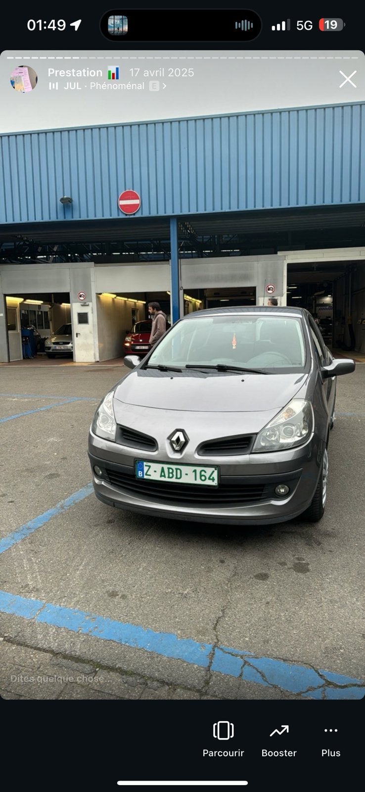 Service location plaque Z / Z-Platen Dienst Express 24H max!, Enlèvement