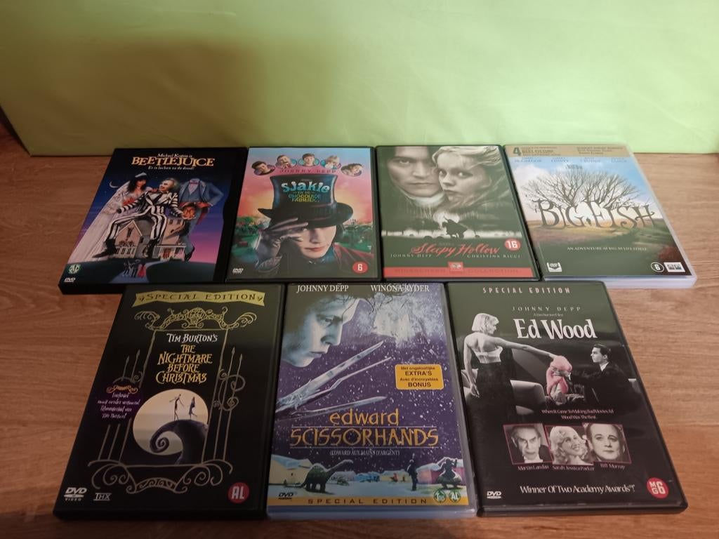 Lot Tim Burton, Ophalen