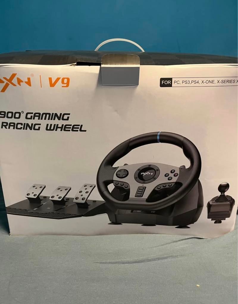 PXN V9 stuur 3 keer gebruikt, Ophalen, Zo goed als nieuw, Stuur of Pedalen
