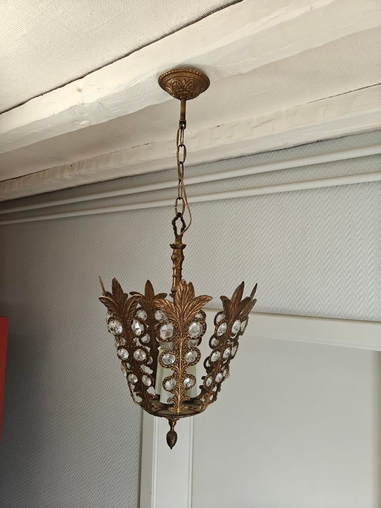 Antieke lamp, Ophalen