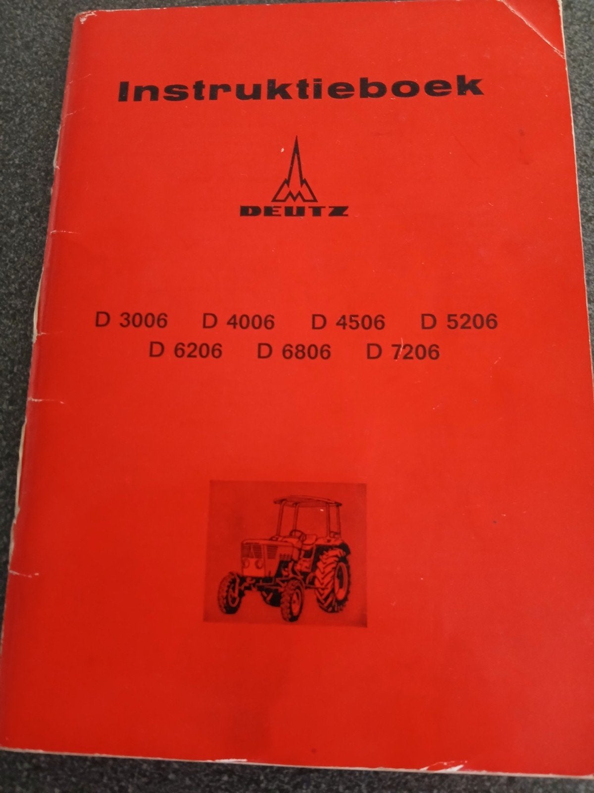 Origineel instructieboek voor verschillende modellen Deutz-t, Auto diversen, Handleidingen en Instructieboekjes, Ophalen of Verzenden