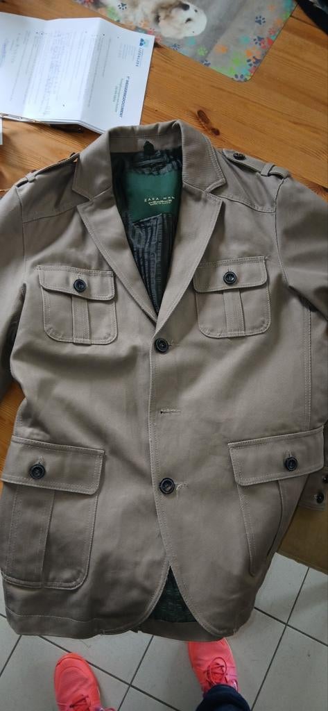 Blazer Zara men, Ophalen