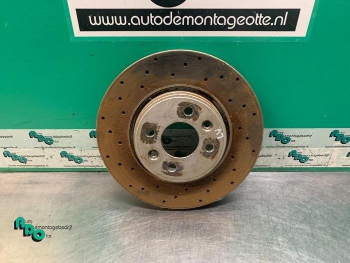 Disque de frein avant d'un Renault Megane (Megane 2 02-), Renault, -, 3 mois de garantie, Utilisé