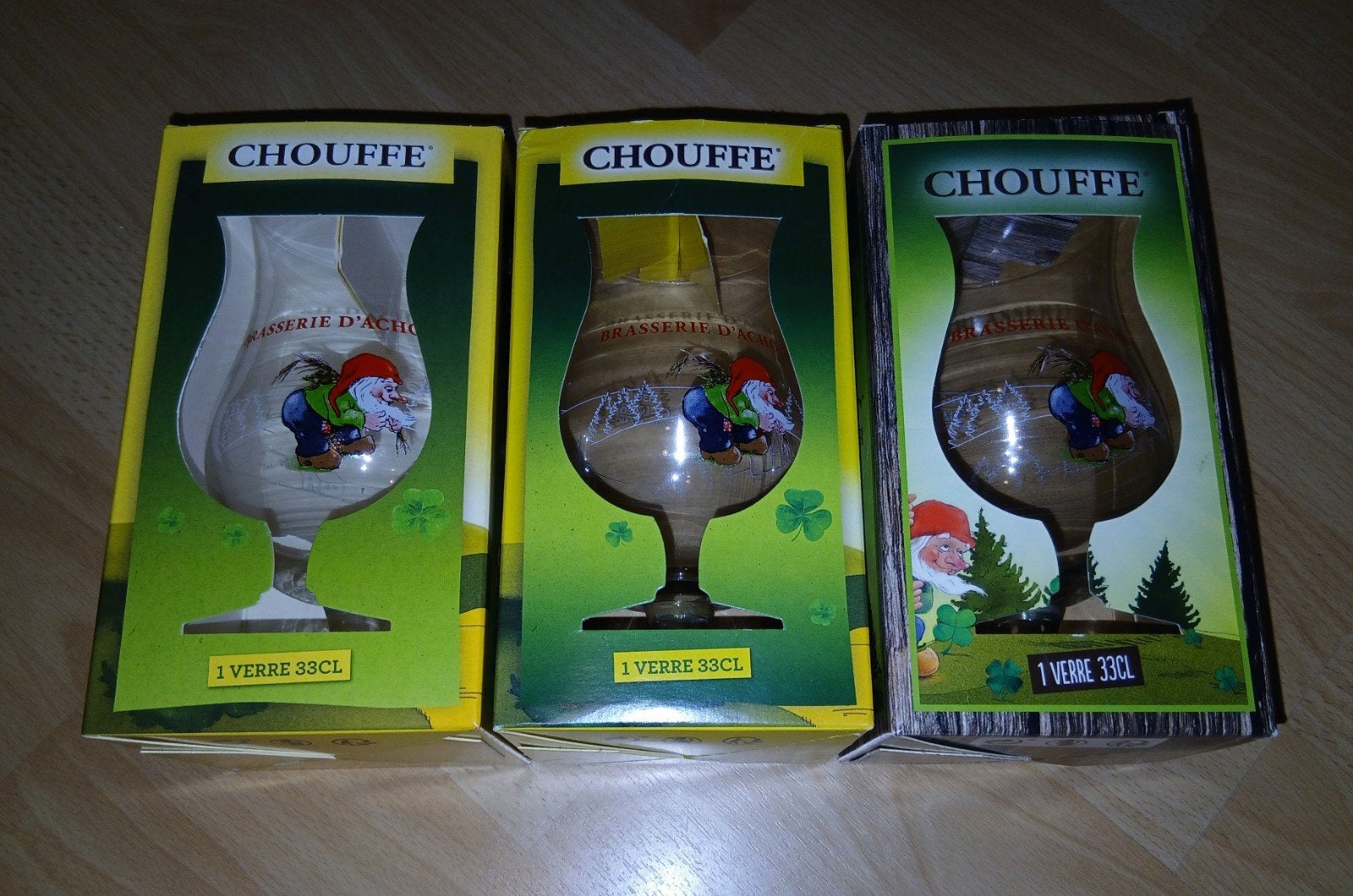 la chouffe st pat chouffe, Ophalen
