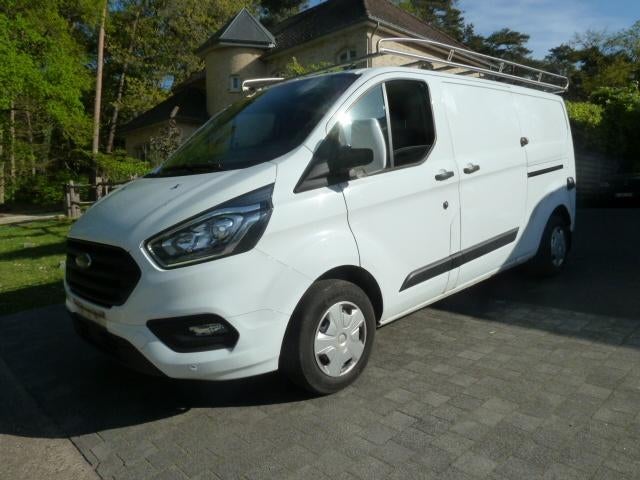 Ford Transit Custom L2, 2 schuifdeuren, sortimo, 12300 +btw, Auto's, Bestelwagens en Lichte vracht, Voorwielaandrijving, USB, Stof