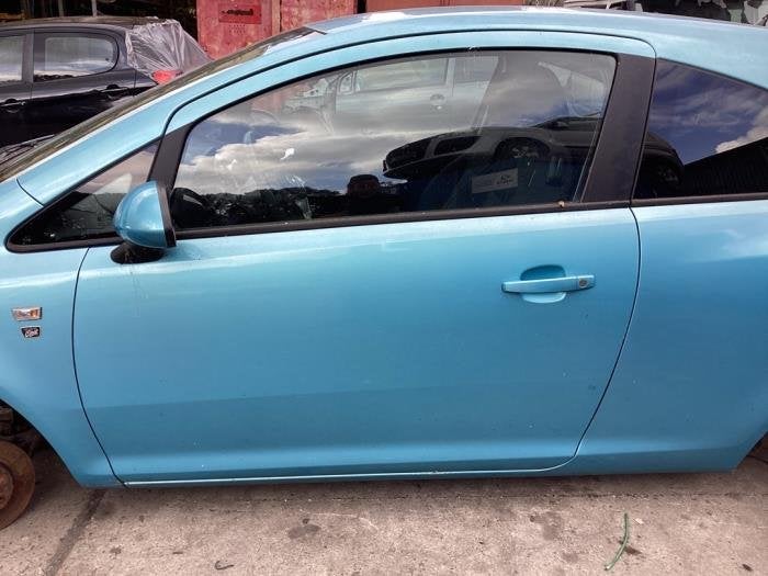 Portier 2Deurs links van een Opel Corsa (Z21Z), Gebruikt, -, Deur, -