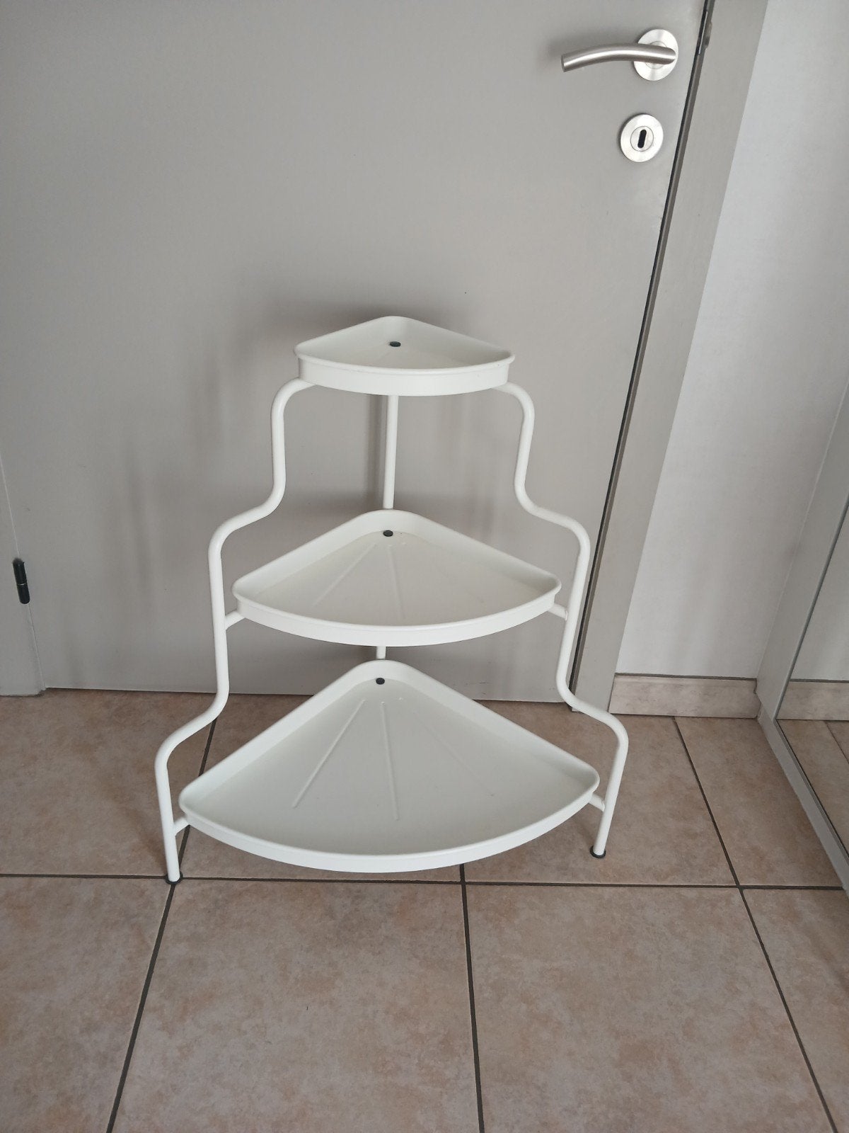 Wit plantenrek ikea, Ophalen
