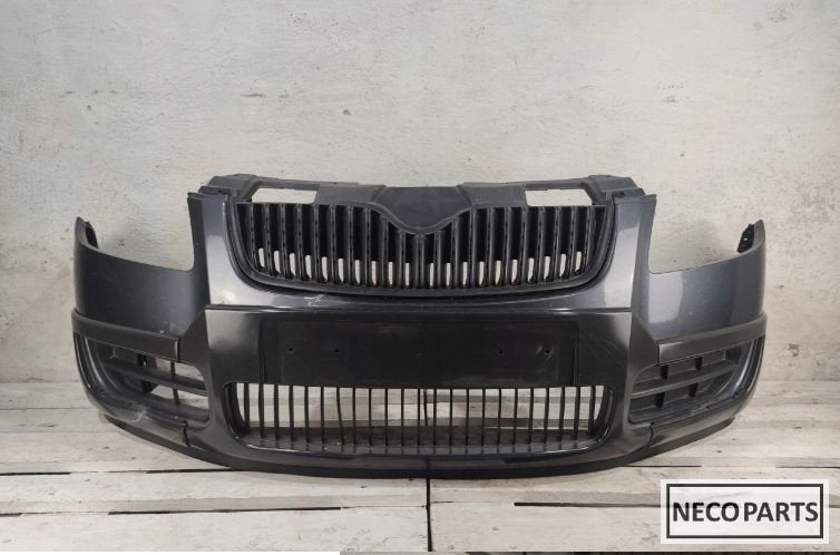 SKODA FABIA II SCOUT 07-10 BUMPER ORGINEEL 5J0 807 221, Gebruikt, -, -, Ophalen of Verzenden