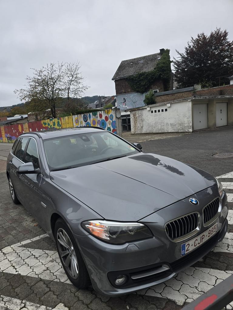 BMW 520D xDrive 2014 EURO6 stationwagen, Auto's, Automaat, Leder, Particulier, Te koop
