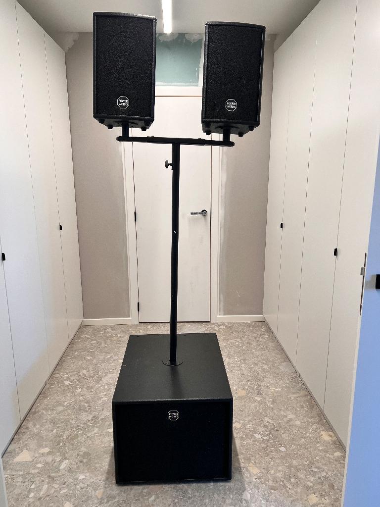 Geluidsinstallatie, Audio, Tv en Foto, Luidsprekerboxen, Gebruikt, Overige typen, 120 watt of meer, Ophalen