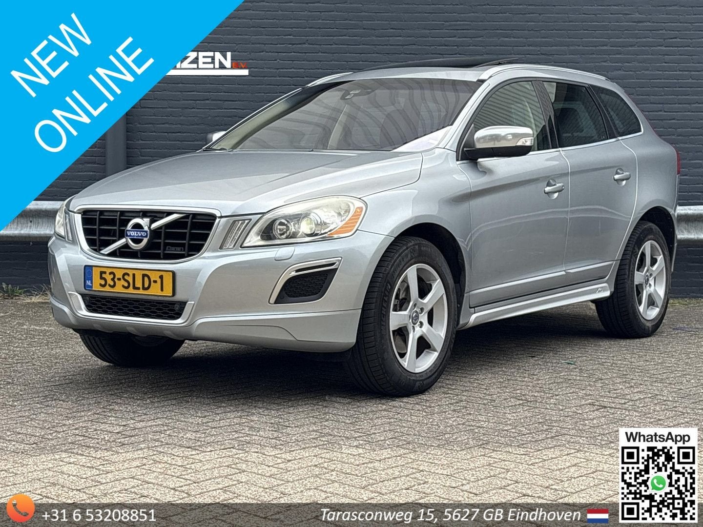 Volvo XC60 2.0 T5 R-Design Automaat | Leder | Pano | Climate, Automaat, Zwart, Bedrijf, XC60