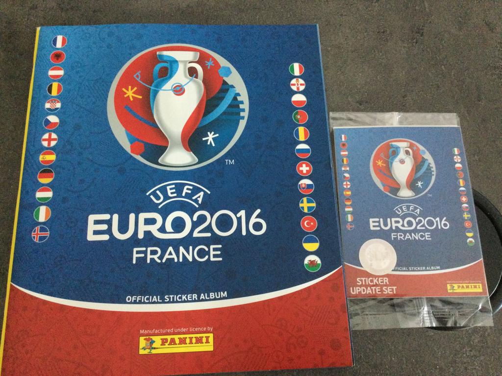 Panini ek 2016, Ophalen of Verzenden, Zo goed als nieuw