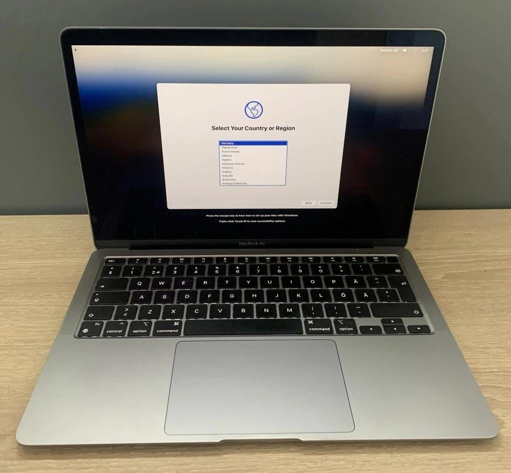MacBook Air M1 16gb 512gb, Computers en Software, Ophalen, Qwerty, 13 inch, 512 GB