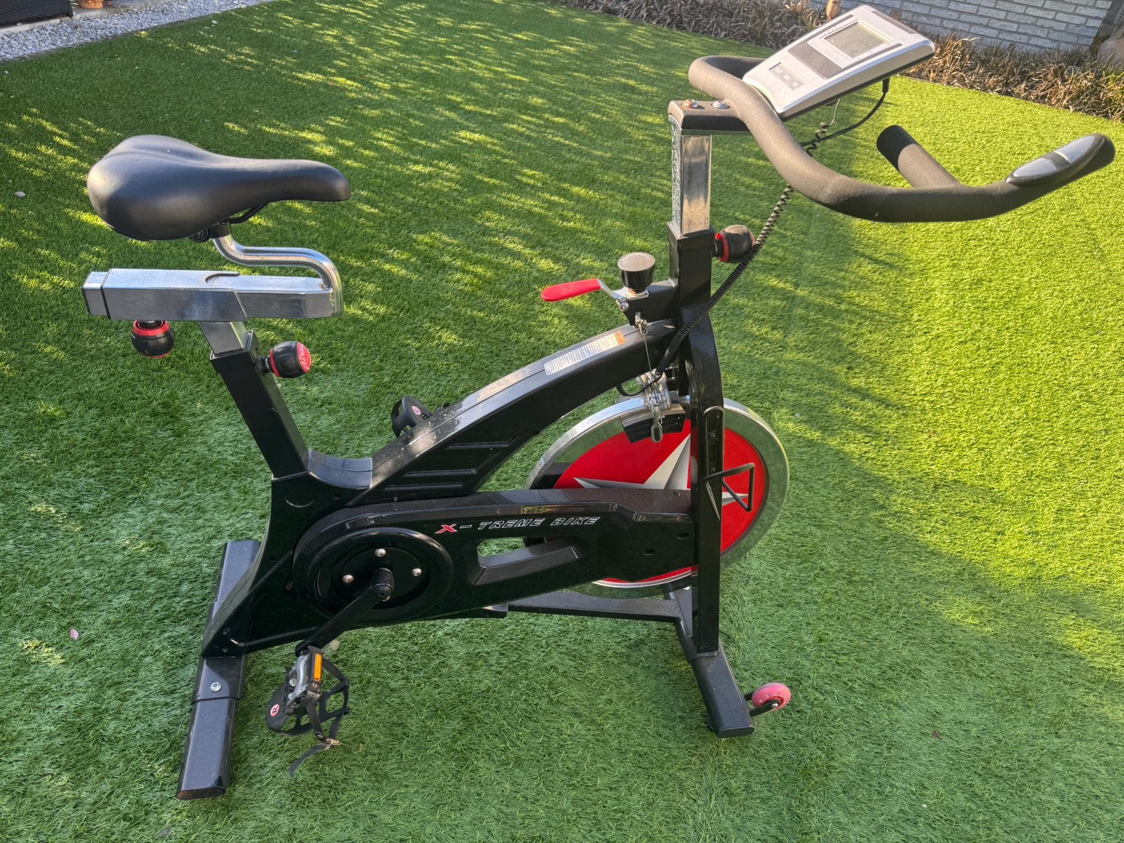 Spinning fiets, Sport en Fitness, Ophalen, Gebruikt, Metaal, Spinningfiets