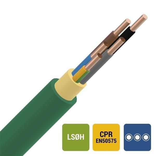 XGB Cca 5g6mm - 50 meter  en 23,5 meter Nieuw, Doe-het-zelf en Bouw, Elektriciteit en Kabels, Ophalen, Nieuw, Kabel of Snoer