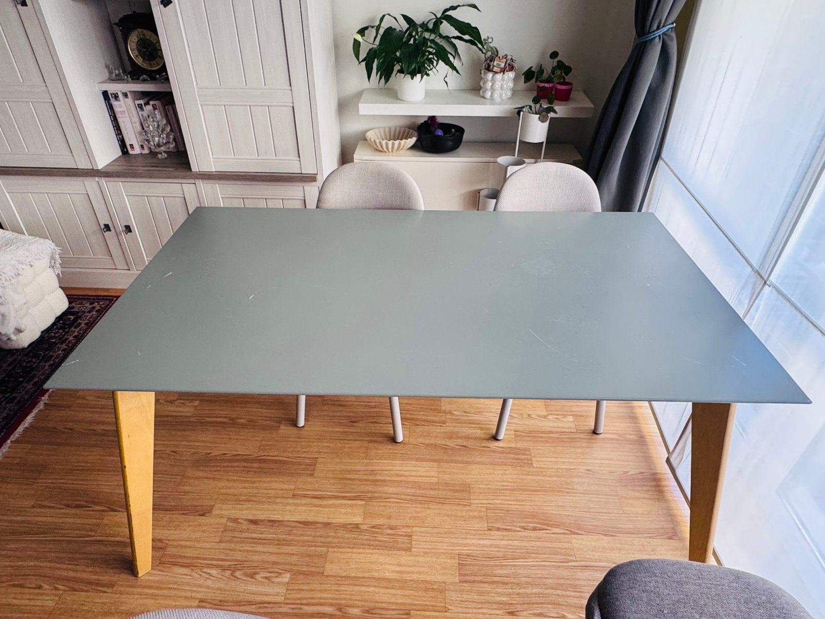 Eettafel, Huis en Inrichting, Ophalen, Gebruikt, 50 tot 100 cm, 150 tot 200 cm