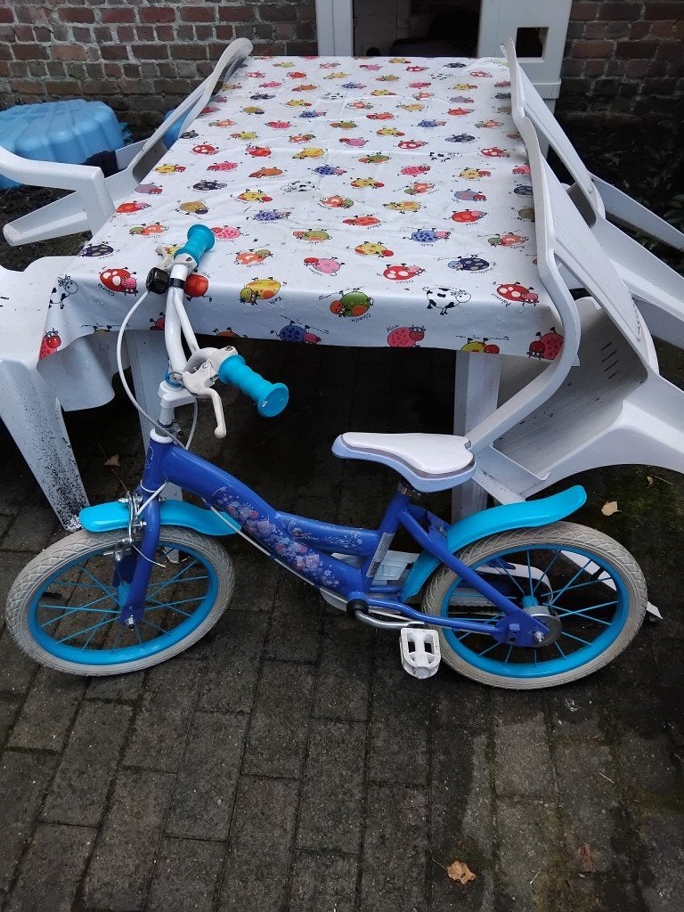 Disney Snow Queen meisjesfiets, Ophalen, Gebruikt, Trommelrem, B’twin