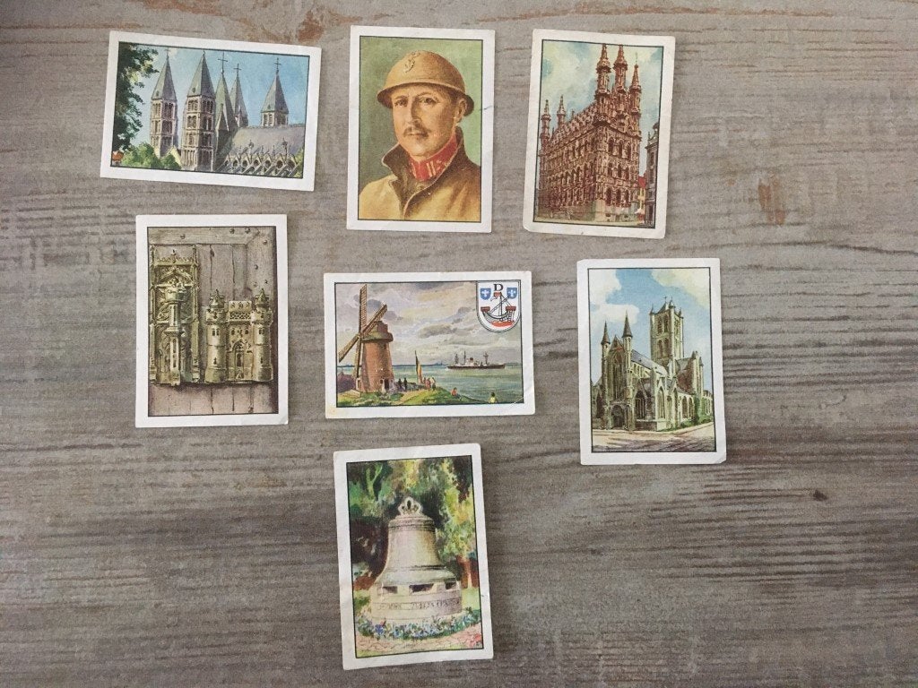 7 chromo Nestlé - Notre merveilleuse Belgique, Enlèvement ou Envoi
