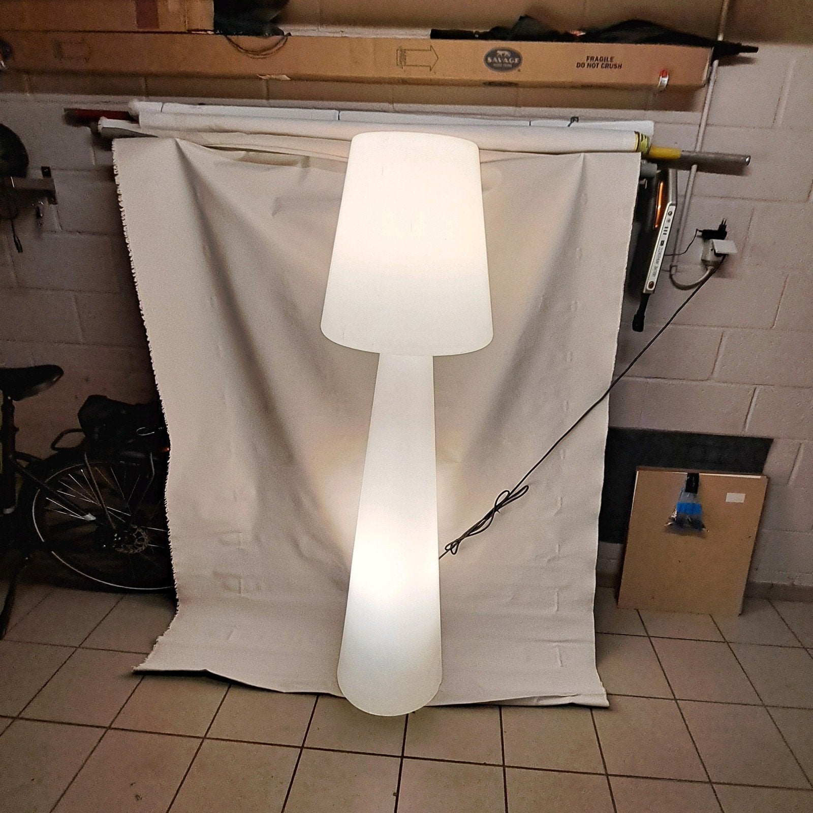 Buitenlamp 165 cm hoog, Enlèvement, Synthétique
