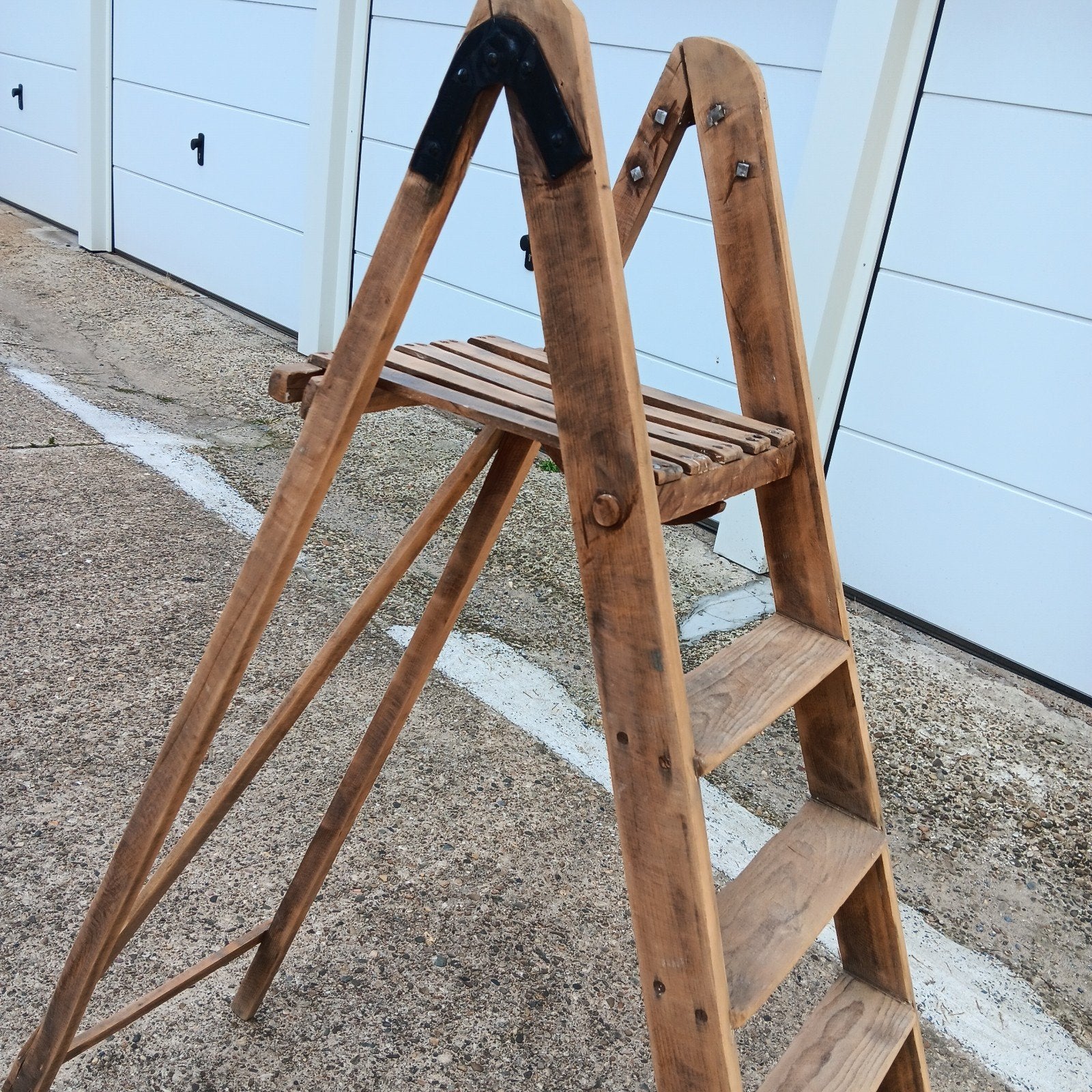 trapladder, Doe-het-zelf en Bouw, Ophalen, Gebruikt