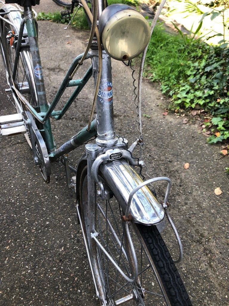 Fiets, Fietsen en Brommers, Gebruikt, Velgrem, (Extra) lage instap, 47 tot 50 cm