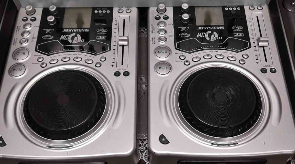 2 JBsystems CD spelers voor DJ apart te koop 100€ per stuk, TV, Hi-fi & Vidéo, Enlèvement ou Envoi, Utilisé