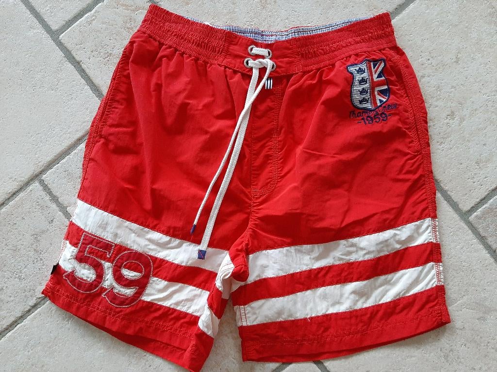 Zwemshort River woods, Enlèvement, Taille 52/54 (L), Rouge, Short de bain