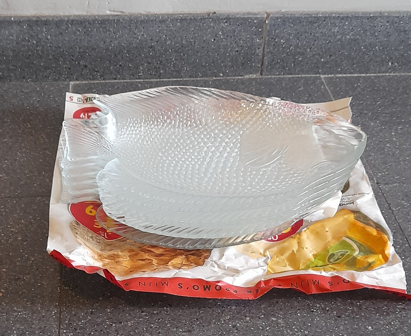 Borden in de vorm van een vis, Antiek en Kunst, Ophalen